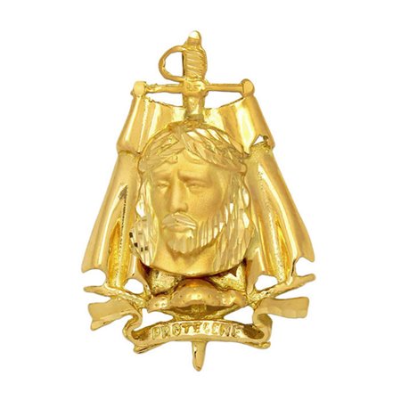 Colgante cristo de los toreros oro 18k