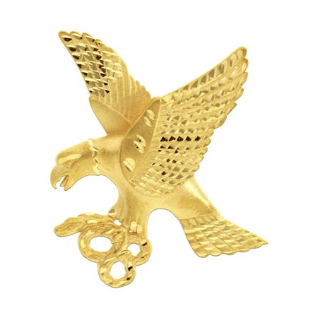 Colgante águila oro 18k