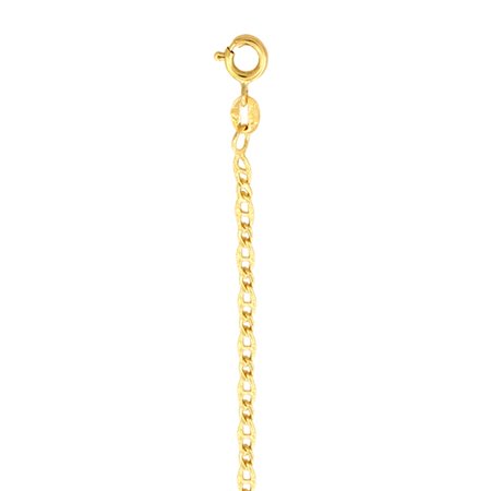 Cadena ancla oro 18k 3 mm 60 cm