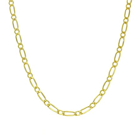 Cadena cartier hueca oro 18k 1x1 2,5 mm 50 cm